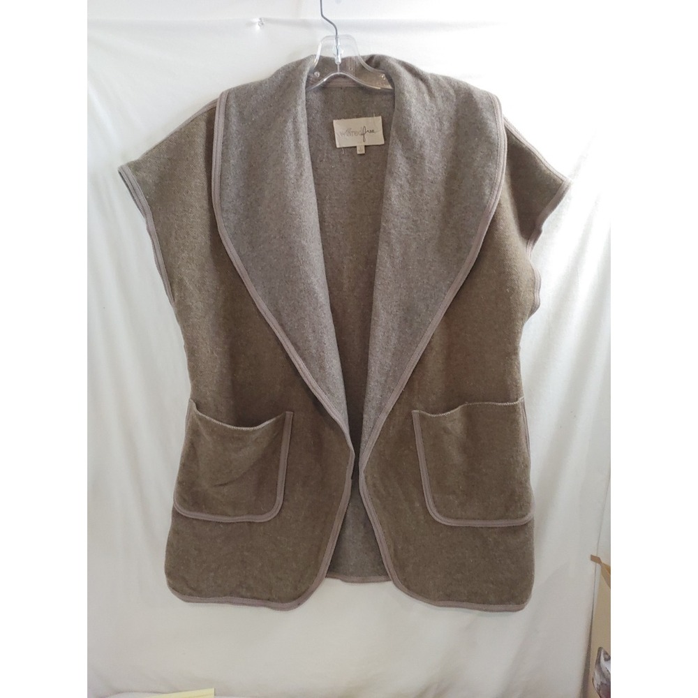Aritzia Wilfred Free Wrap wool blend sweater Jacket size Small Pockets